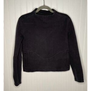 Women's Lululemon Gray Black Pullover sweater Size 6